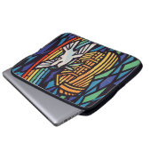 Ark van Noach met Heilige Geest Laptop Sleeve (Voorkant onderkant)