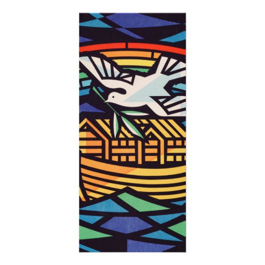 Ark van Noach met Heilige Geest Reclamekaart (Voorkant)