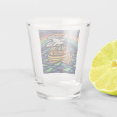 Ark van Noach met Heilige Geest Shot Glas (Achterkant)