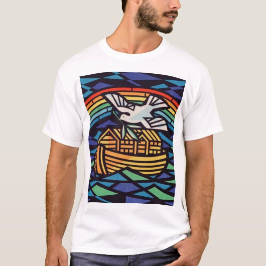 Ark van Noach met Heilige Geest T-shirt (Voorkant)