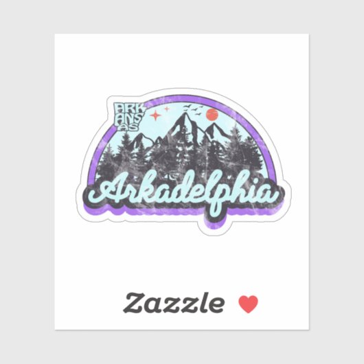 Arkadelphia, Arkansas Sticker (Vel)