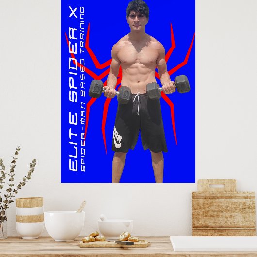 Arkady Efron Elite Spider X-Poster Poster (Keuken)