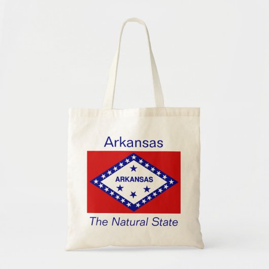 Arkansan Flag Bag Tote Bag (Voorkant)