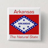 Arkansan Flag Button (Voorkant)