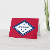 Arkansan Flag, Flag of Arkansas Kaart (Voorkant)
