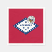 Arkansan Flag & Seal, Flag of Arkansas Servet (Voorkant)