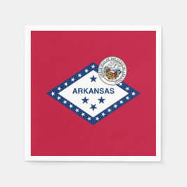 Arkansan Flag & Seal, Flag of Arkansas Servet
