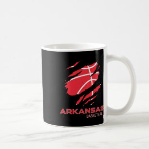 Arkansan Hoops Fan Souvenir Gift Arkansas Byske Koffiemok