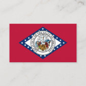 Arkansan Vlag & Zegel, Vlag van Arkansas Visitekaartje (Voorkant)