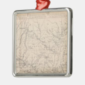 Arkansas 2 metalen ornament (Links)