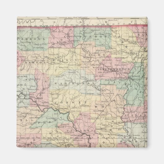 Arkansas 3 magneet (Voorkant)