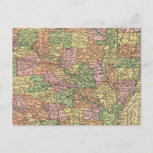 Arkansas 4 briefkaart (Voorkant)
