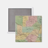 Arkansas 4 magneet (Voorkant / Achterkant)