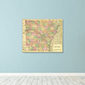 Arkansas 5 canvas afdruk (Insitu (Houten vloer))