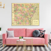 Arkansas 5 canvas afdruk (Insitu (Woonkamer))