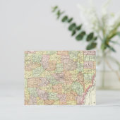 Arkansas 6 briefkaart (Staand voorkant)