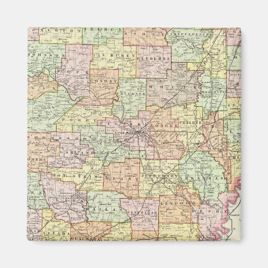 Arkansas 6 magneet (Voorkant)