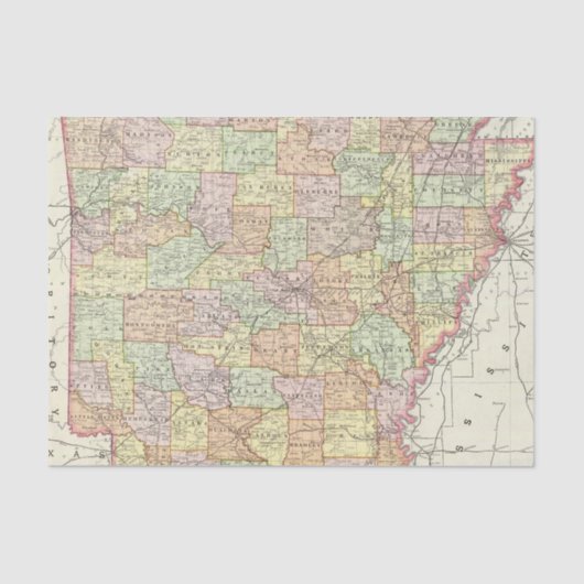 Arkansas 6 tissuepapier (Voorkant)