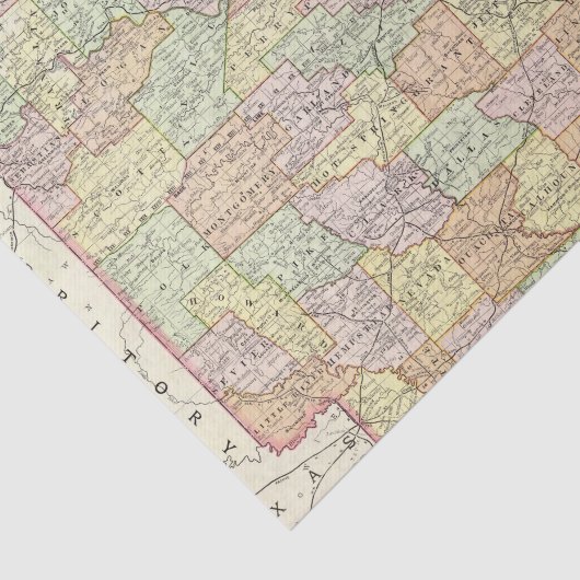 Arkansas 6 tissuepapier (Detail)