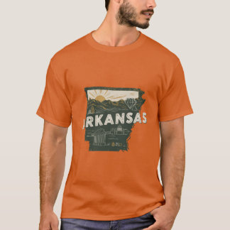 Arkansas 7 t-shirt