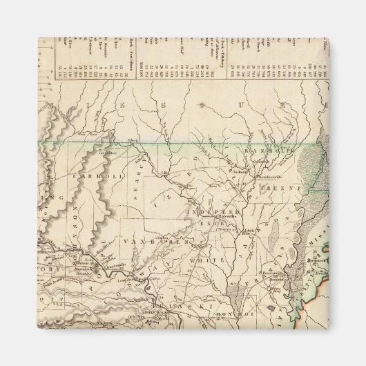 Arkansas 8 magneet (Voorkant)