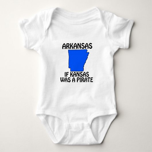Arkansas - Als Kansas Een Piraat Was Romper (Voorkant)