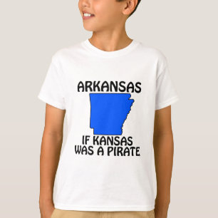 Arkansas - Als Kansas Een Piraat Was T-shirt