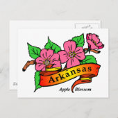 Arkansas Apple Blossom Briefkaart (Voorkant / Achterkant)