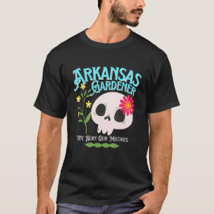 Arkansas Ar staat rebelse tuinman schattige schede T-shirt