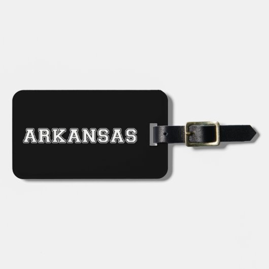 Arkansas Bagagelabel (Voorkant horizontaal)