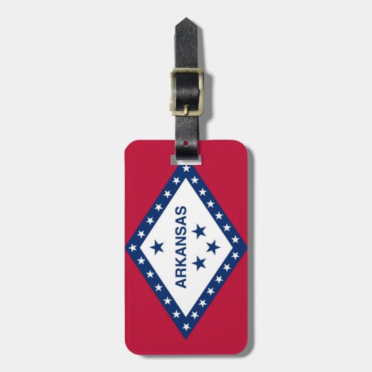 Arkansas Bagagelabel (Voorkant verticaal)