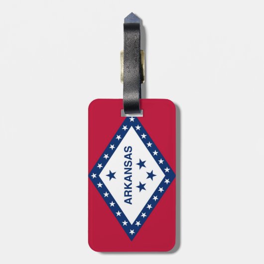 Arkansas Bagagelabel (Achterkant verticaal)