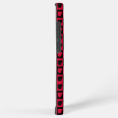 Arkansas Black and Red Check Pattern Samsung Galaxy Hoesje (Rechterkant)