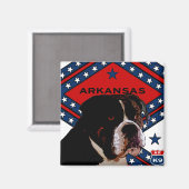 Arkansas Boxer Magneet (Voorkant / Achterkant)