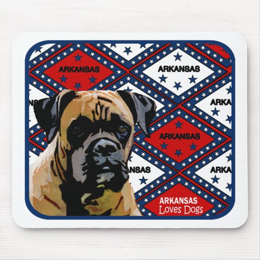 Arkansas Boxer Muismat (Voorkant)