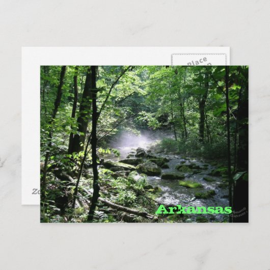 Arkansas Briefkaart (Voorkant / Achterkant)