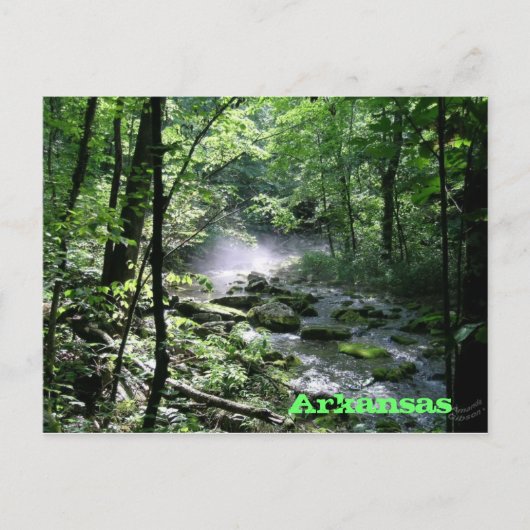 Arkansas Briefkaart (Voorkant)