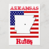 ARKANSAS BRIEFKAART (Voorkant)