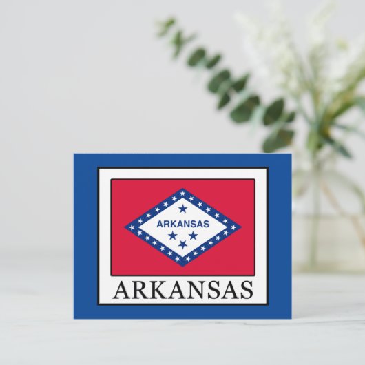 Arkansas Briefkaart (Staand voorkant)