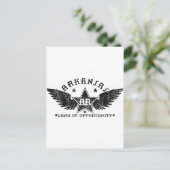 Arkansas Briefkaart (Staand voorkant)