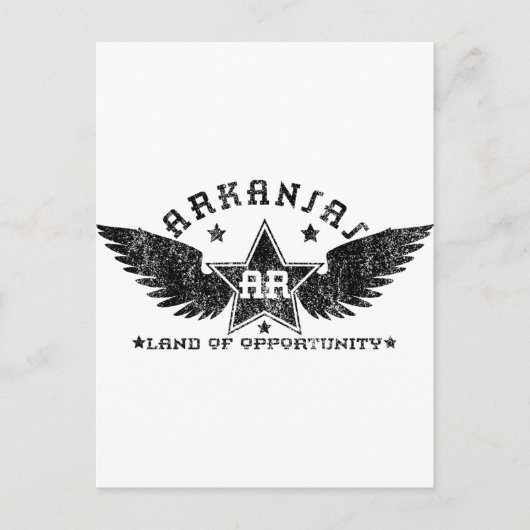 Arkansas Briefkaart (Voorkant)