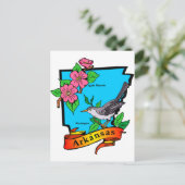 Arkansas Briefkaart (Staand voorkant)
