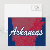 Arkansas Briefkaart (Voorkant / Achterkant)