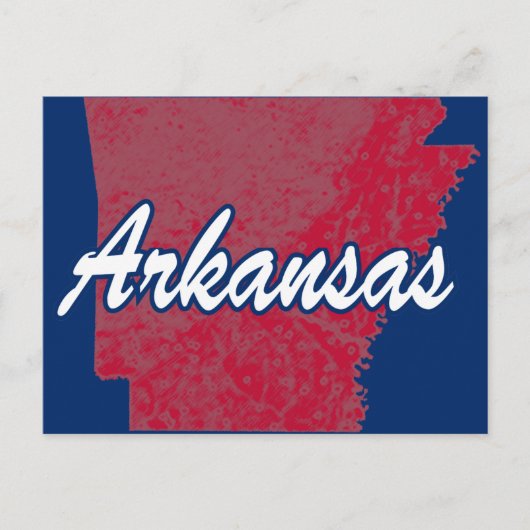 Arkansas Briefkaart (Voorkant)