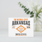 Arkansas Briefkaart (Staand voorkant)