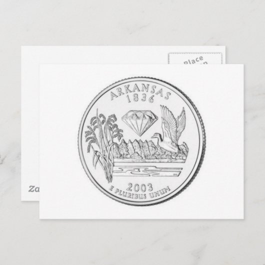 Arkansas Briefkaart (Voorkant / Achterkant)