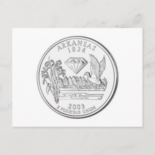 Arkansas Briefkaart (Voorkant)