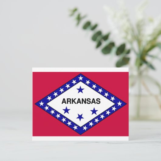 Arkansas Briefkaart (Staand voorkant)