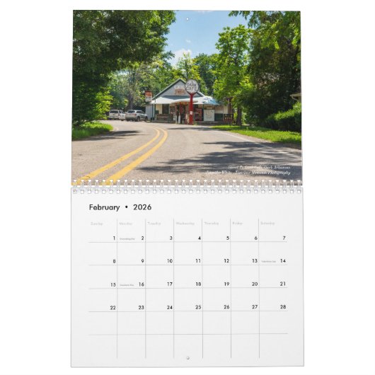 Arkansas Calendar Kalender (Feb 2026)