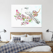 Arkansas Canvas Afdruk (Insitu (Slaapkamer))